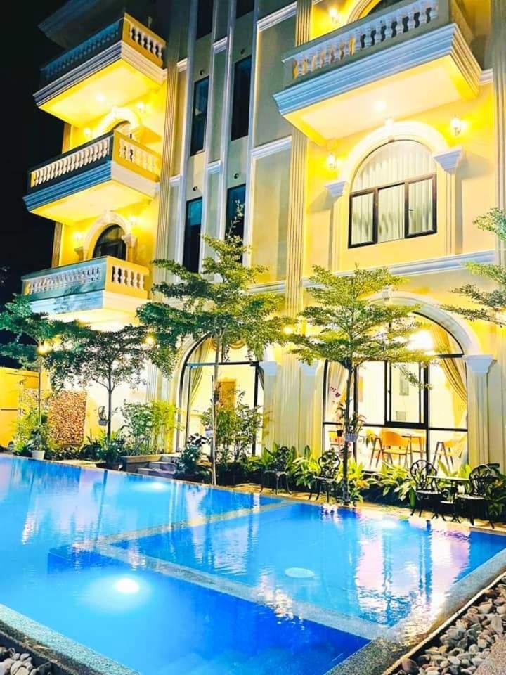 Hang Meas Boutique Hotell Kampot Eksteriør bilde