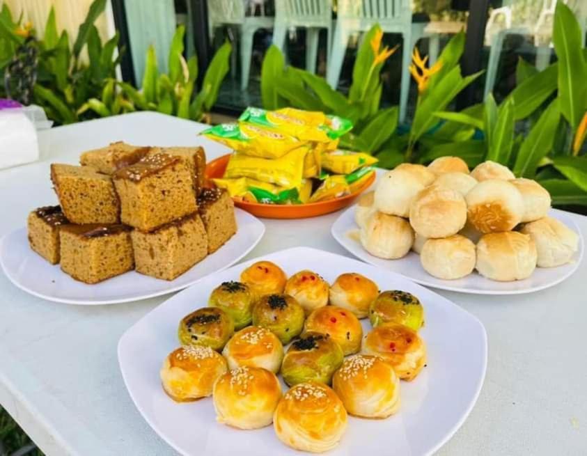 Hang Meas Boutique Hotell Kampot Eksteriør bilde